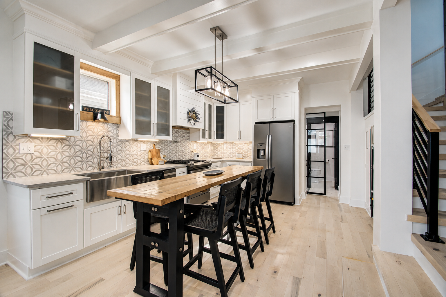 walnut kitchen